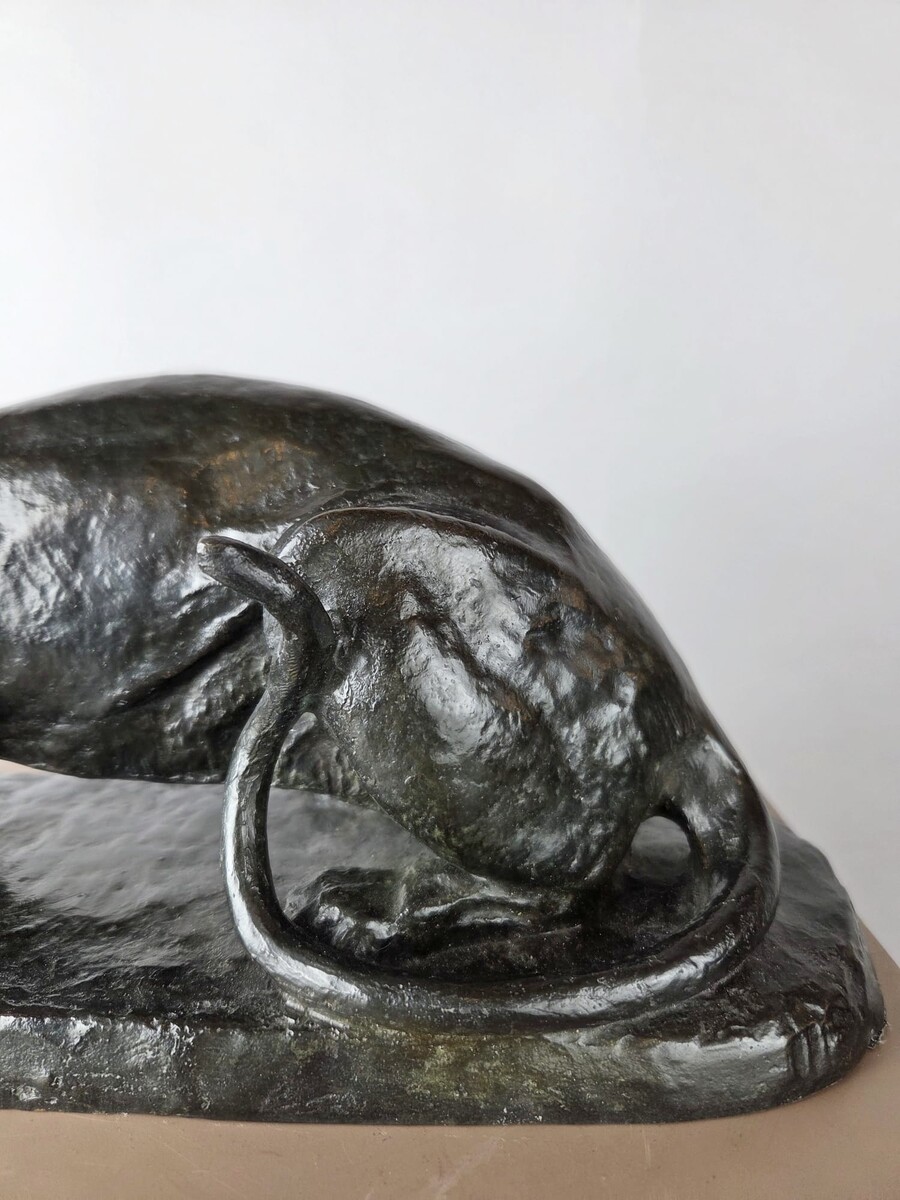 Bronze Panther, Paul Simon, 2/8, Paumelle Foundry
