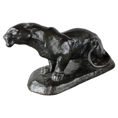 Bronze Panther, Paul Simon, 2/8, Paumelle Foundry