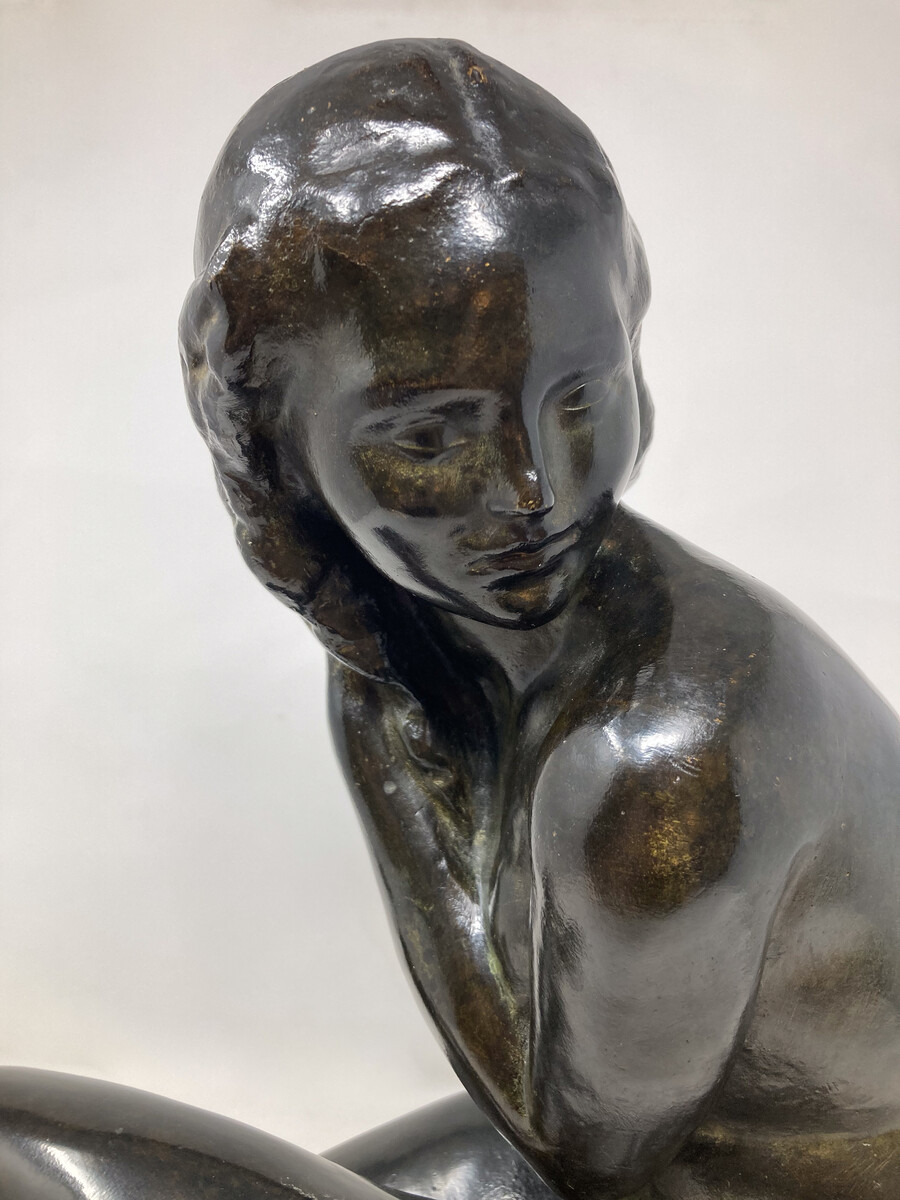 Bronze Sculpture by Jean Ortis