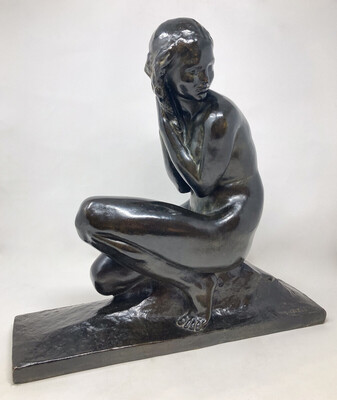 Bronze Sculpture by Jean Ortis