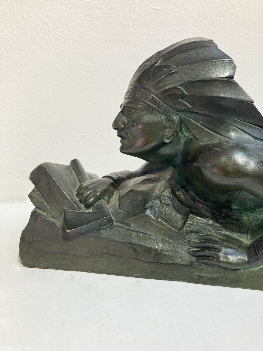 Bronze Sculpture signed E.Guy, France