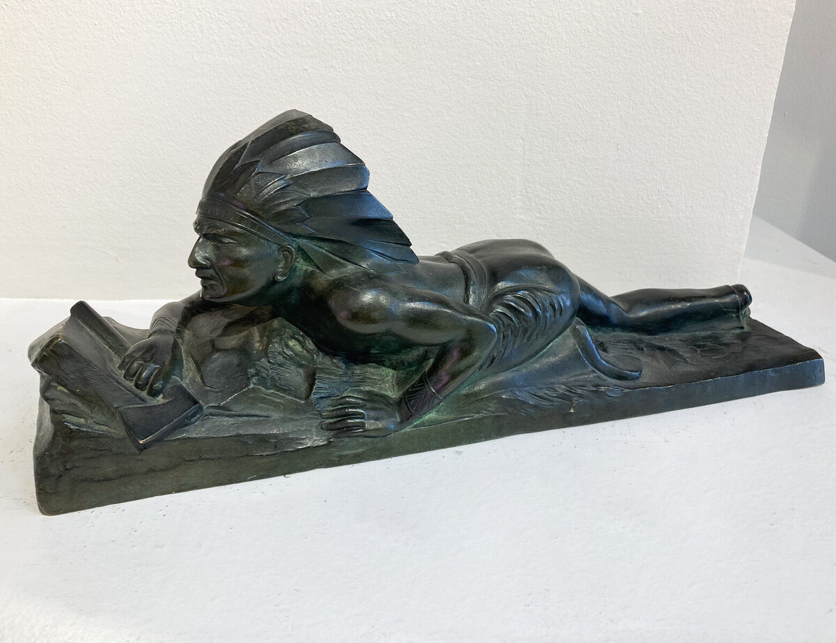 Bronze Sculpture signed E.Guy, France