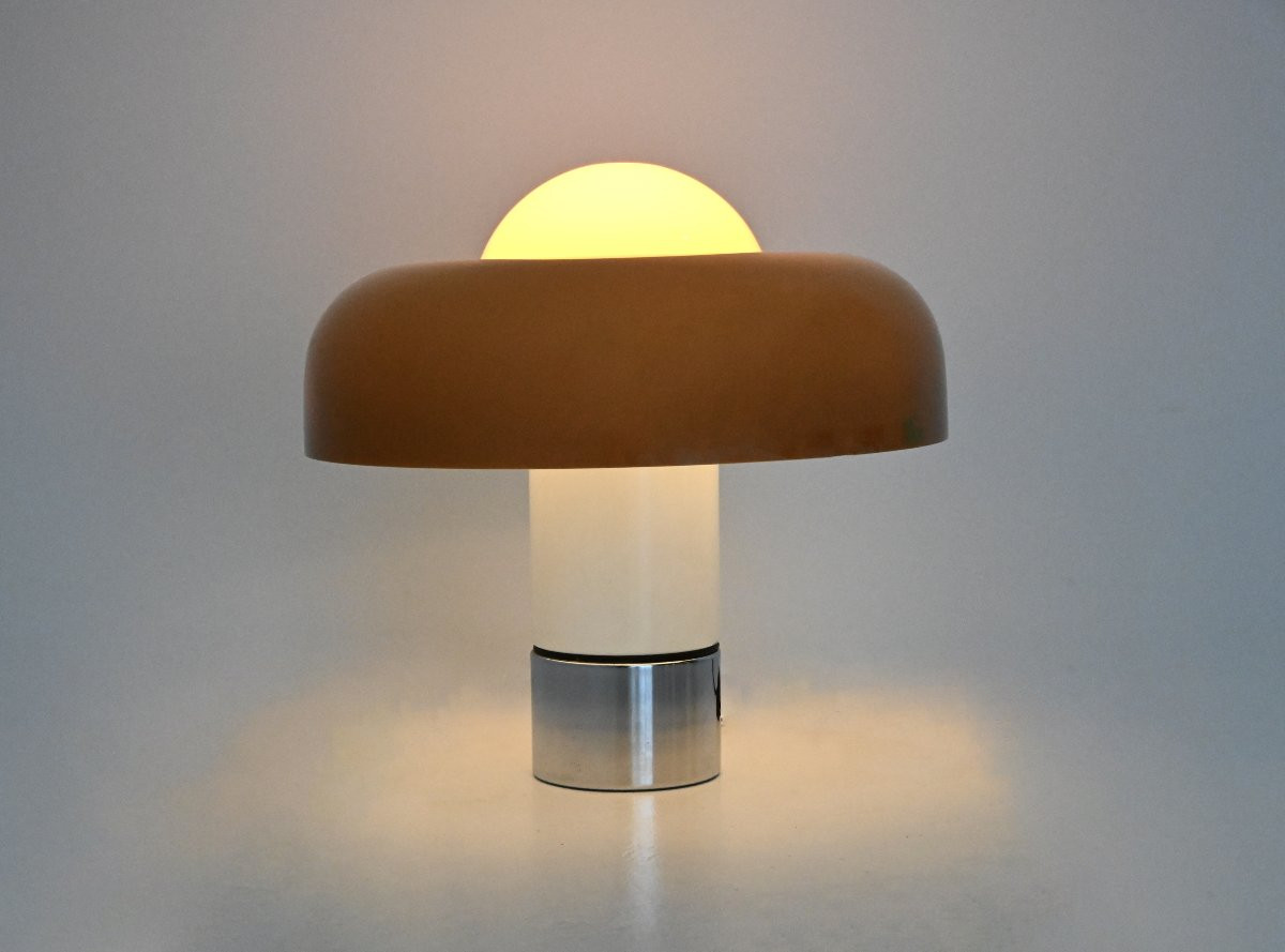 Brumbry Table Lamp by Luigi Massoni for Harveiluce iGuzzini, 1970s