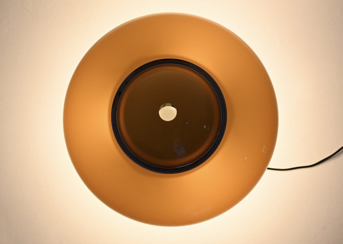 Brumbry Table Lamp by Luigi Massoni for Harveiluce iGuzzini, 1970s