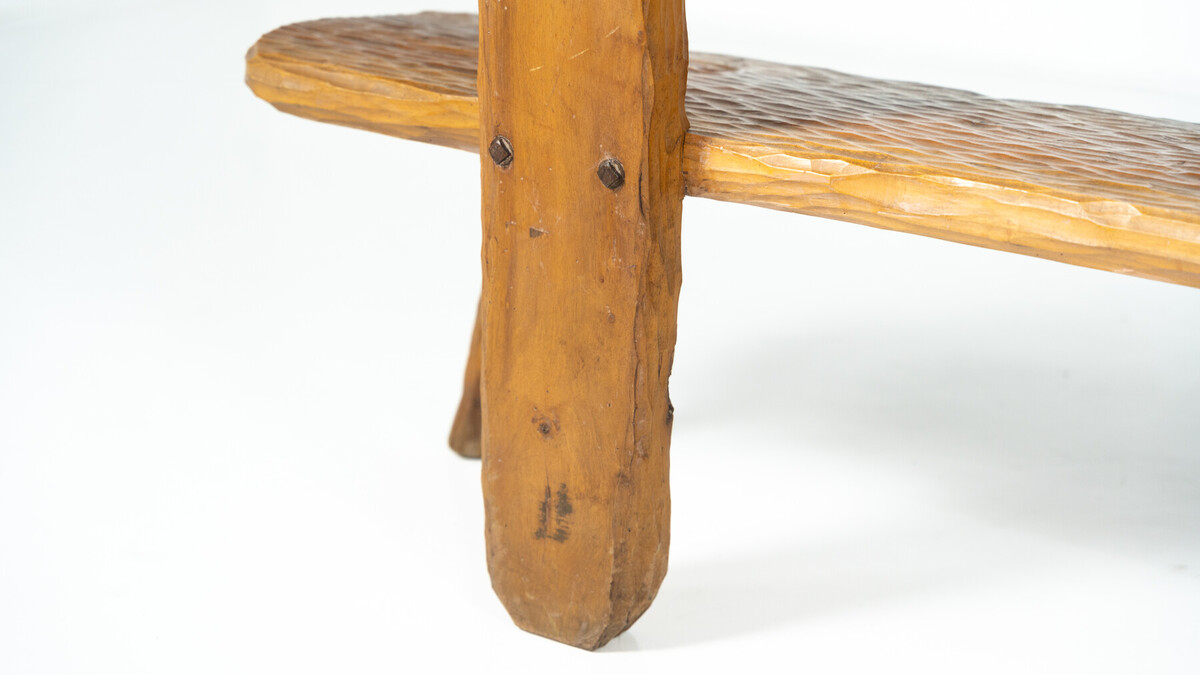 Brutalist Bench, Italy, 1970s