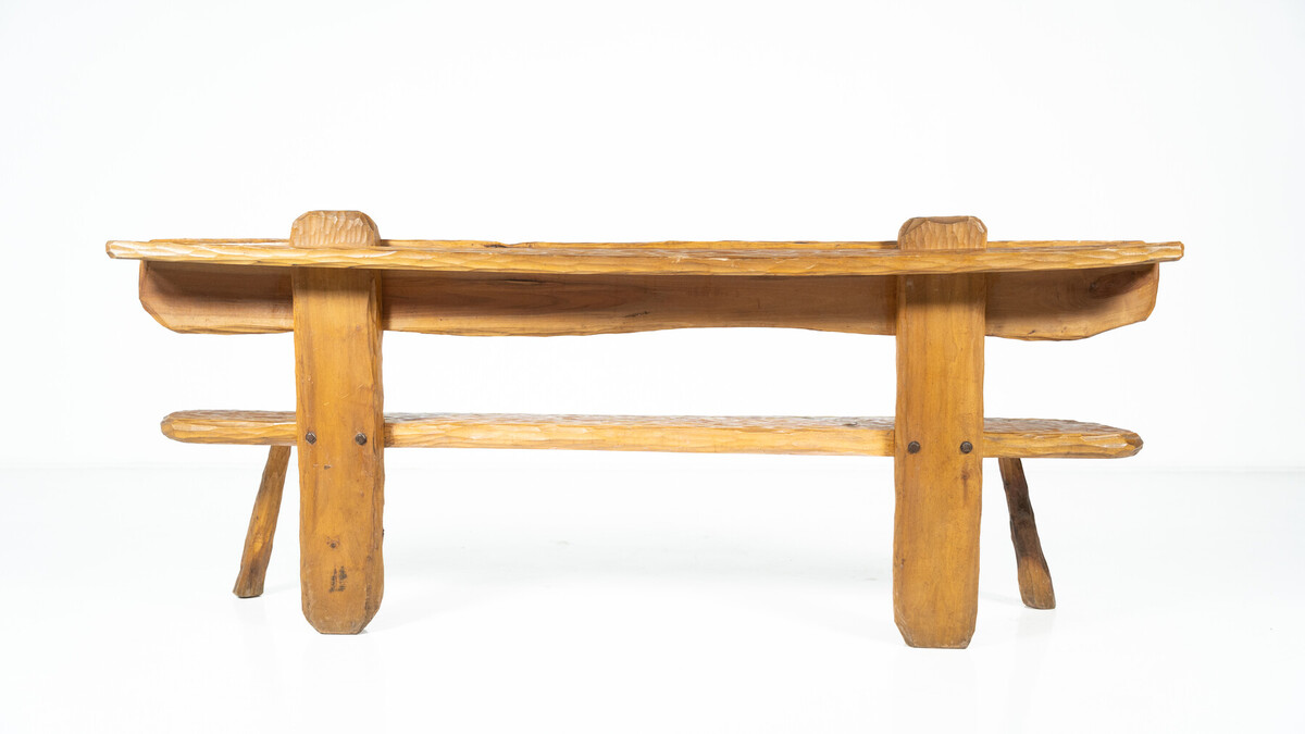 Brutalist Bench, Italy, 1970s