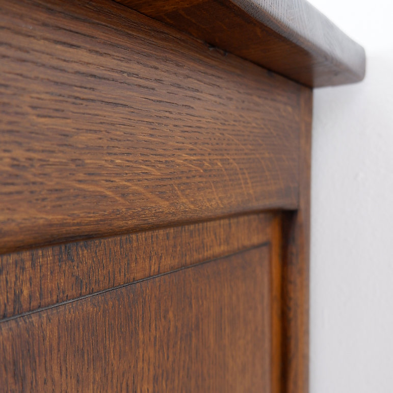 Brutalist Masive Oak chest of drawers - 1960s