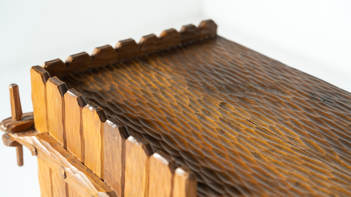 Brutalist Sideboard, Italy, 1970s