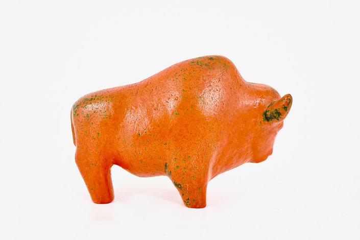 Bull Ceramic by Kurt Tschörner for Ruscha, 1960s