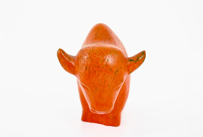 Bull Ceramic by Kurt Tschörner for Ruscha, 1960s