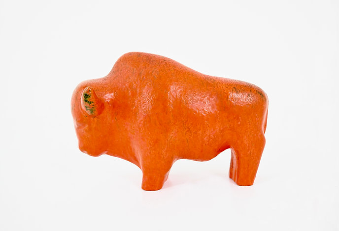 Bull Ceramic by Kurt Tschörner for Ruscha, 1960s