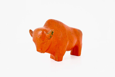 Bull Ceramic by Kurt Tschörner for Ruscha, 1960s
