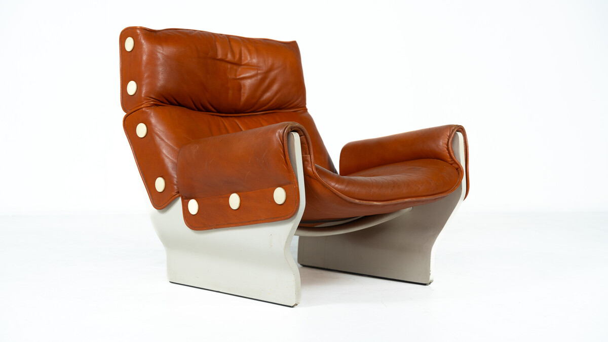 Canada P110 Armchair by Osvaldo Borsani for Tecno, 1960s - Original Upholstery