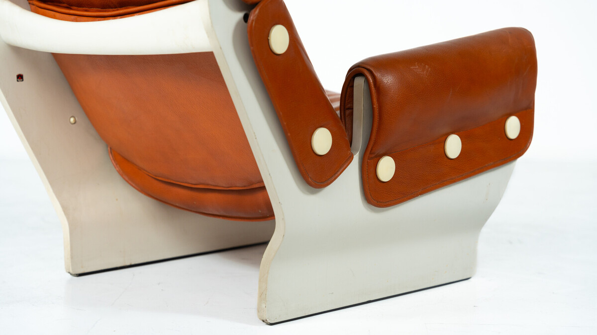 Canada P110 Armchair by Osvaldo Borsani for Tecno, 1960s - Original Upholstery