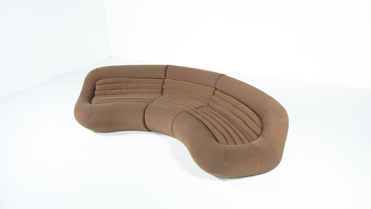 Carrera sofa by De Pas, D’Urbino  and Lomazzi for BBB Bonacina, 1960s - Original Upholstery