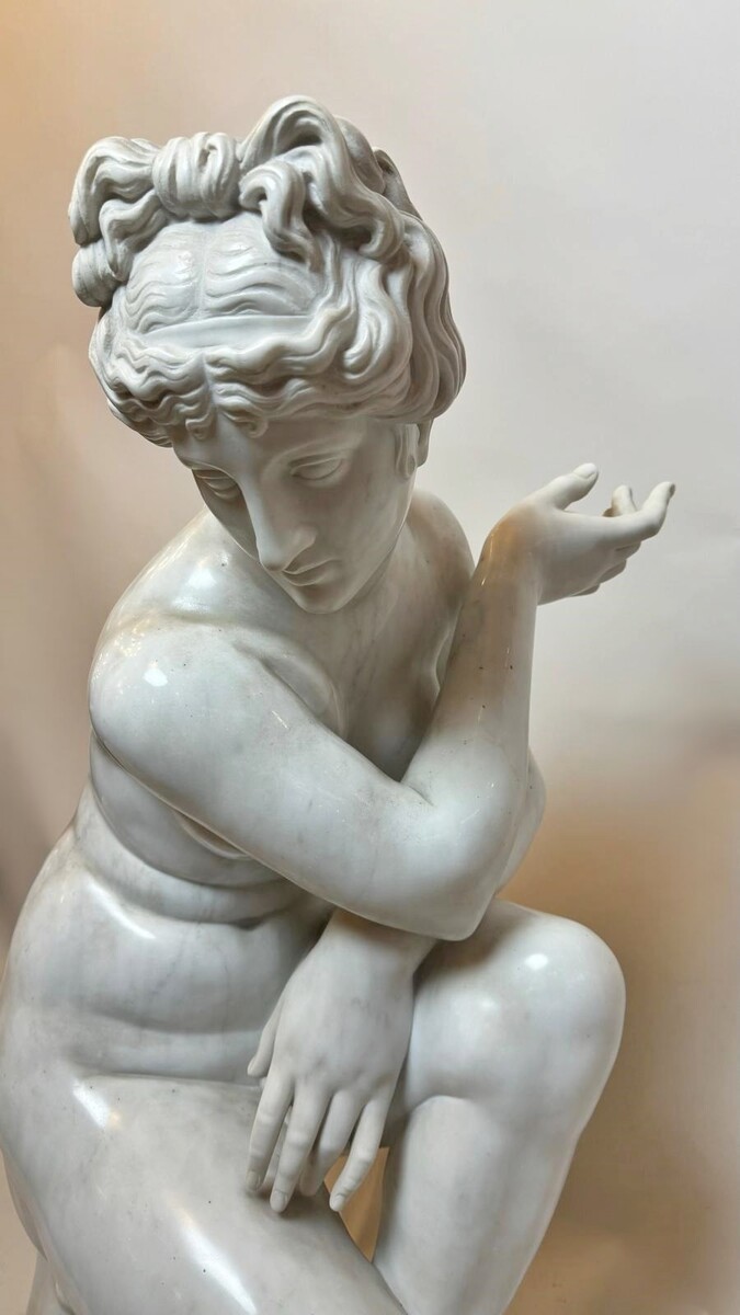 Cav. F. Palla, Marble Sculpture 