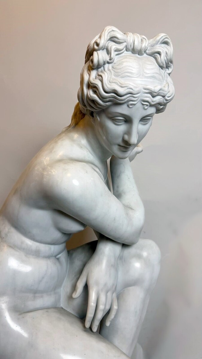 Cav. F. Palla, Marble Sculpture 