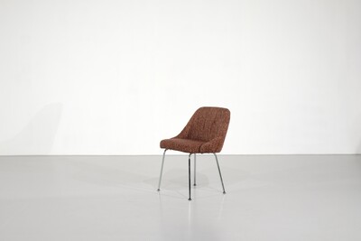 Chair in tweed by  Mobilier International - 1960s