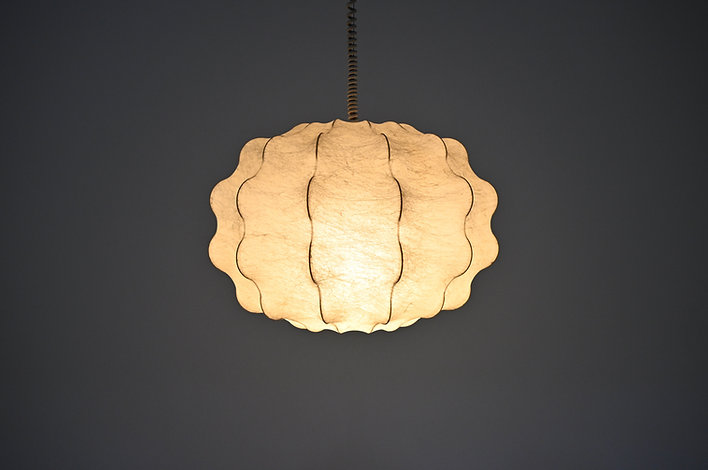 Cocoon Hanging Lamp by Achille & Pier Giacomo Castiglioni for Flos, 1960s