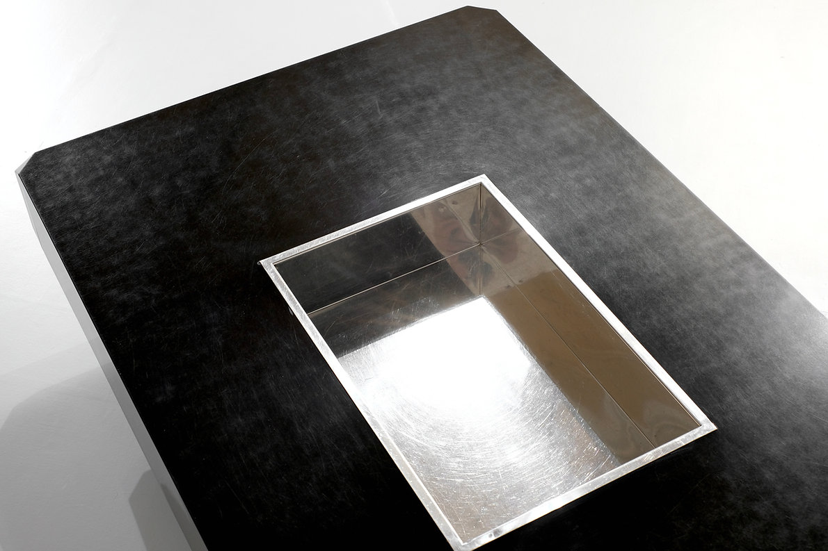 Coffee Table Alveo Attributed to Willy Rizzo for Mario Sabot, 1970s