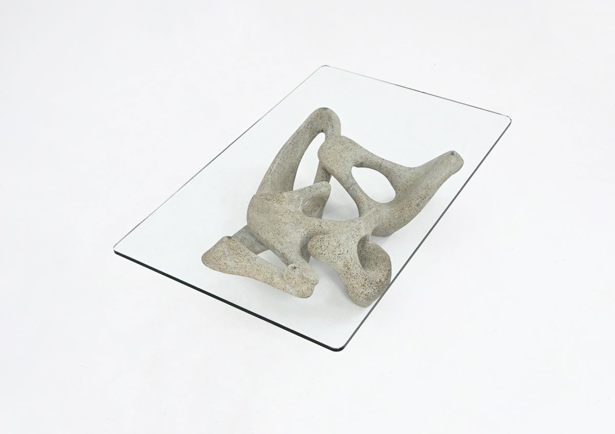 Coffee table by Claudio Trevi, 1970s