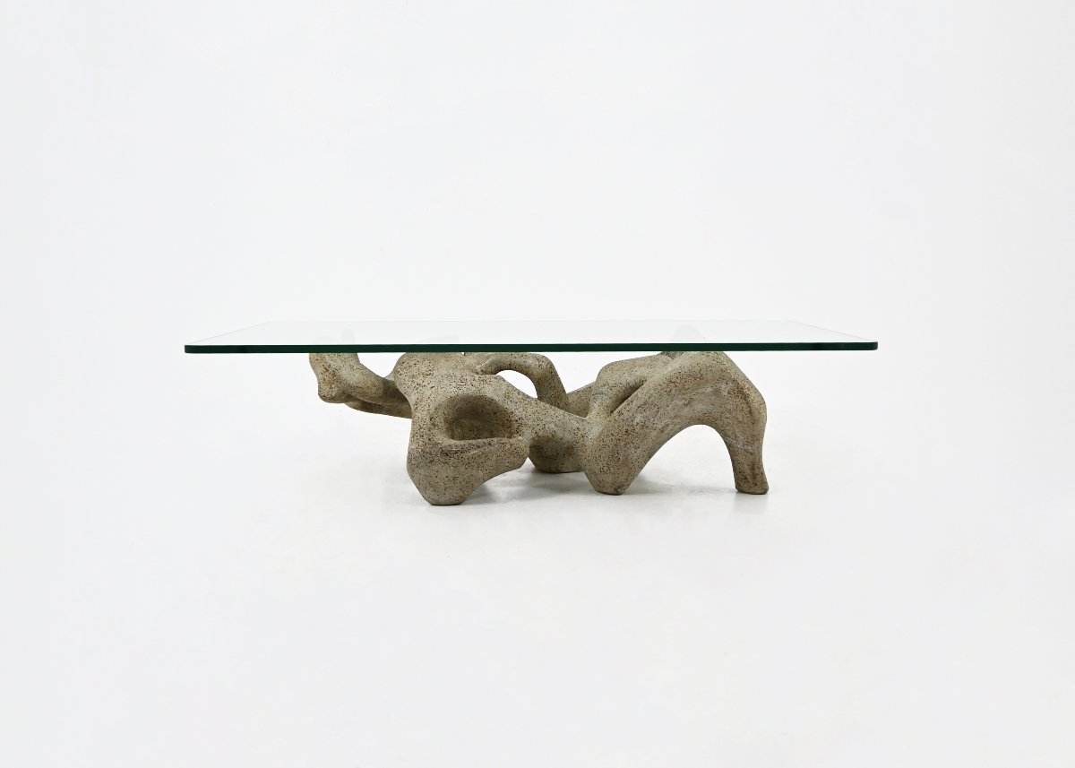 Coffee table by Claudio Trevi, 1970s