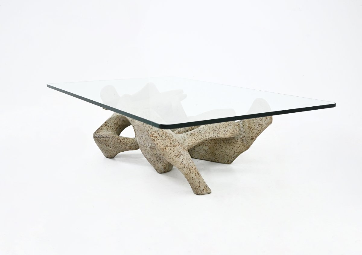 Coffee table by Claudio Trevi, 1970s