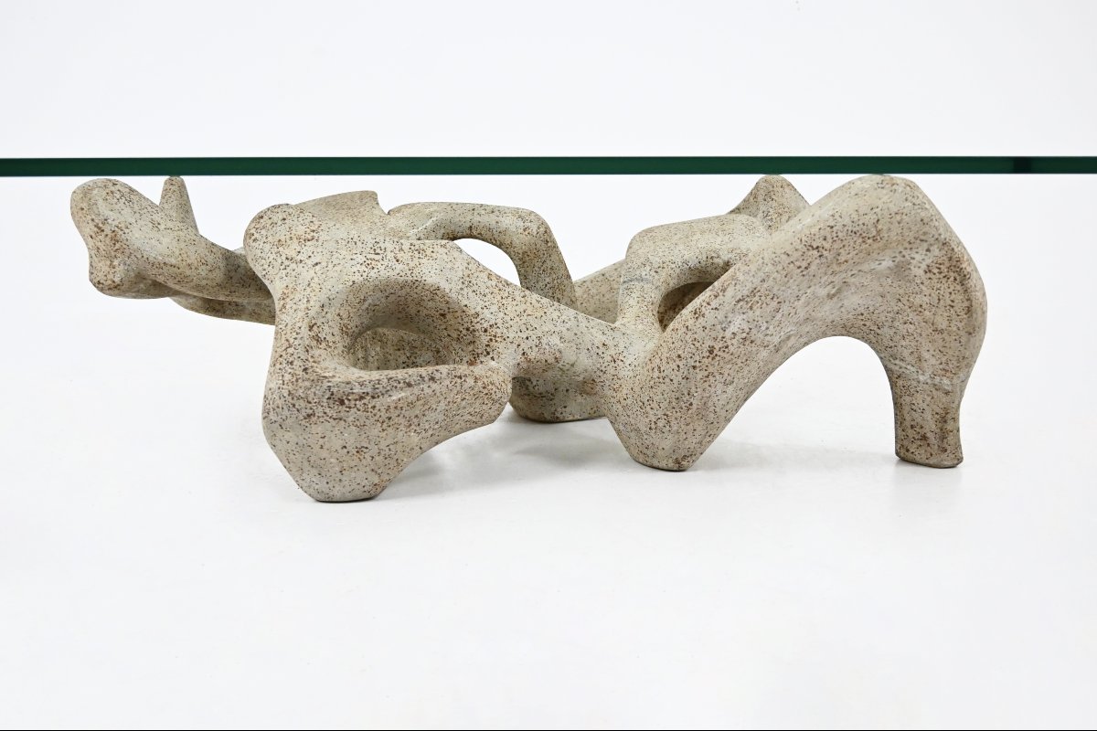 Coffee table by Claudio Trevi, 1970s