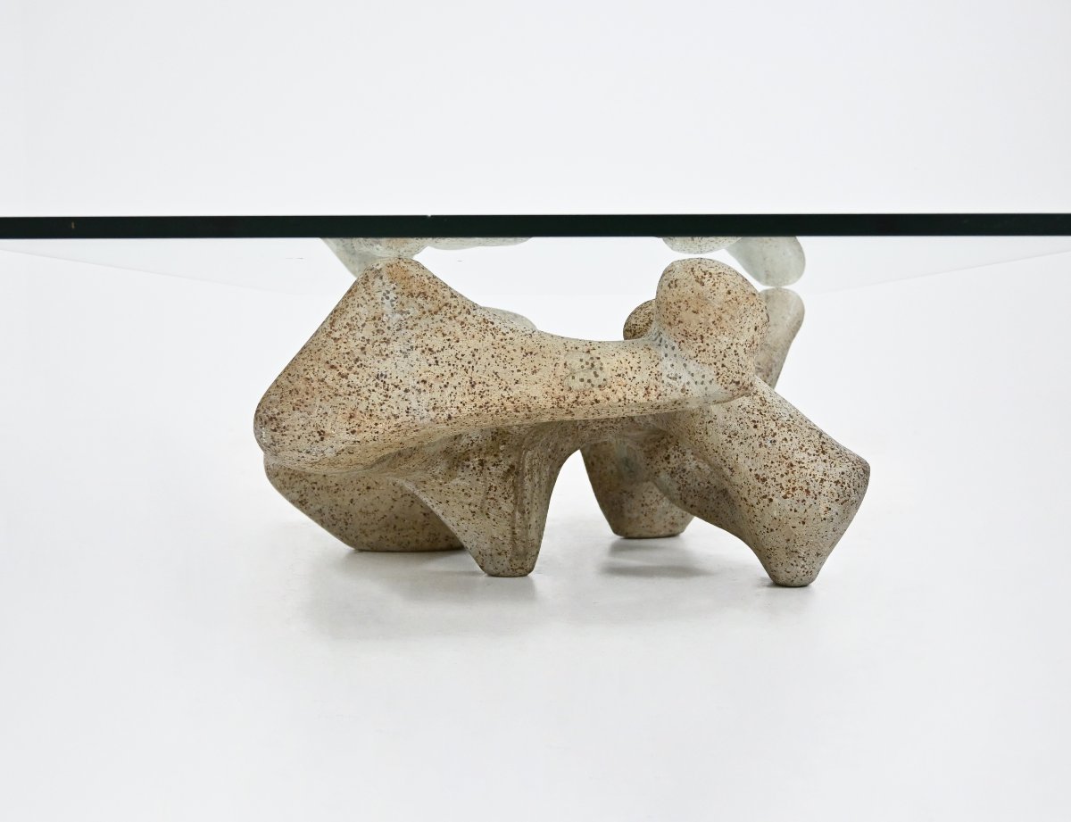 Coffee table by Claudio Trevi, 1970s