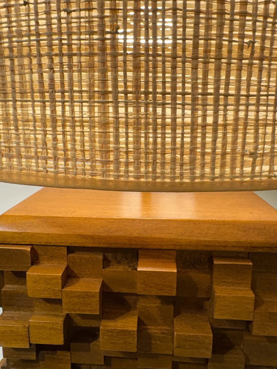 Contemporary Brutalist Table Lamp, Italy