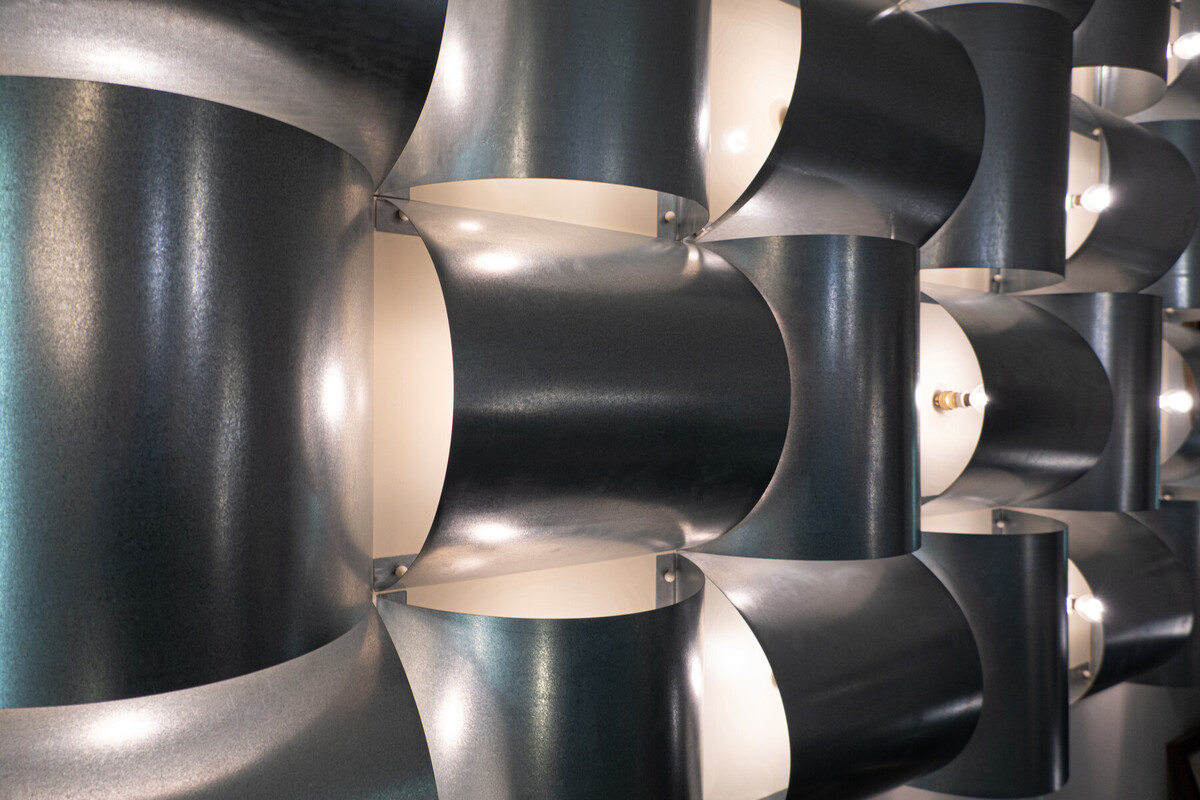 Contemporary Modular Aluminium Wall Light Panel, Belgium