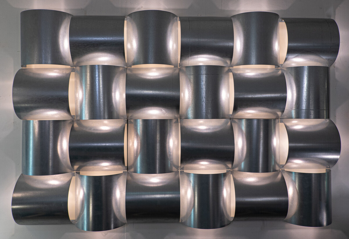 Contemporary Modular Aluminium Wall Light Panel, Belgium