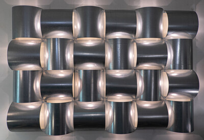 Contemporary Modular Aluminium Wall Light Panel, Belgium