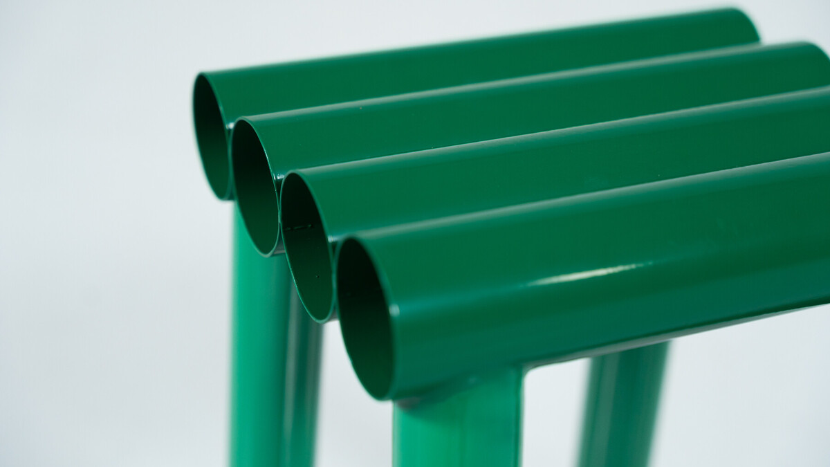 Contemporary Stools, Lacquered Aluminium