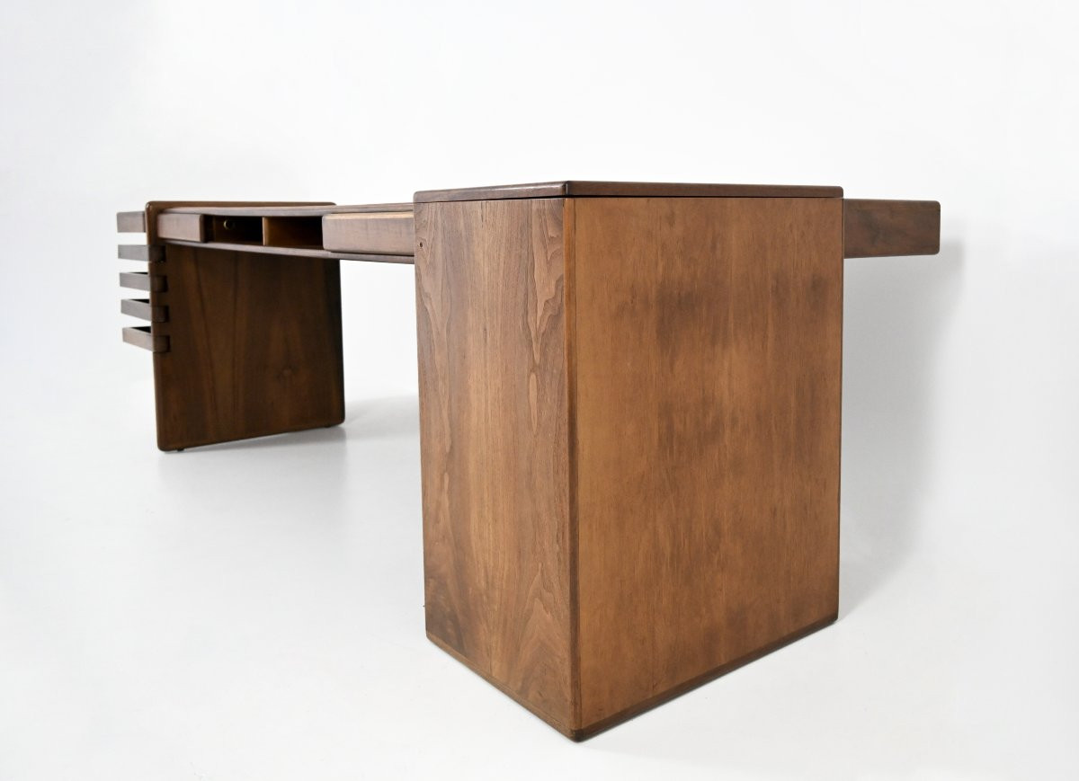Desk by Fabio Lenci for Bernini, 1970s