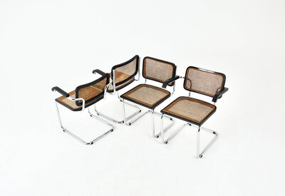 Dining Chairs Style B32 By Marcel Breuer, set of 4