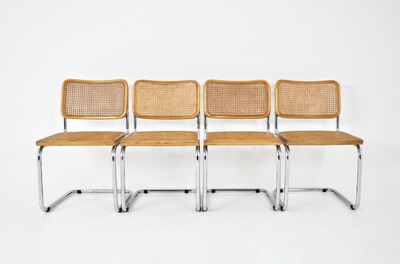 Dining Chairs Style B32 By Marcel Breuer, set of 4