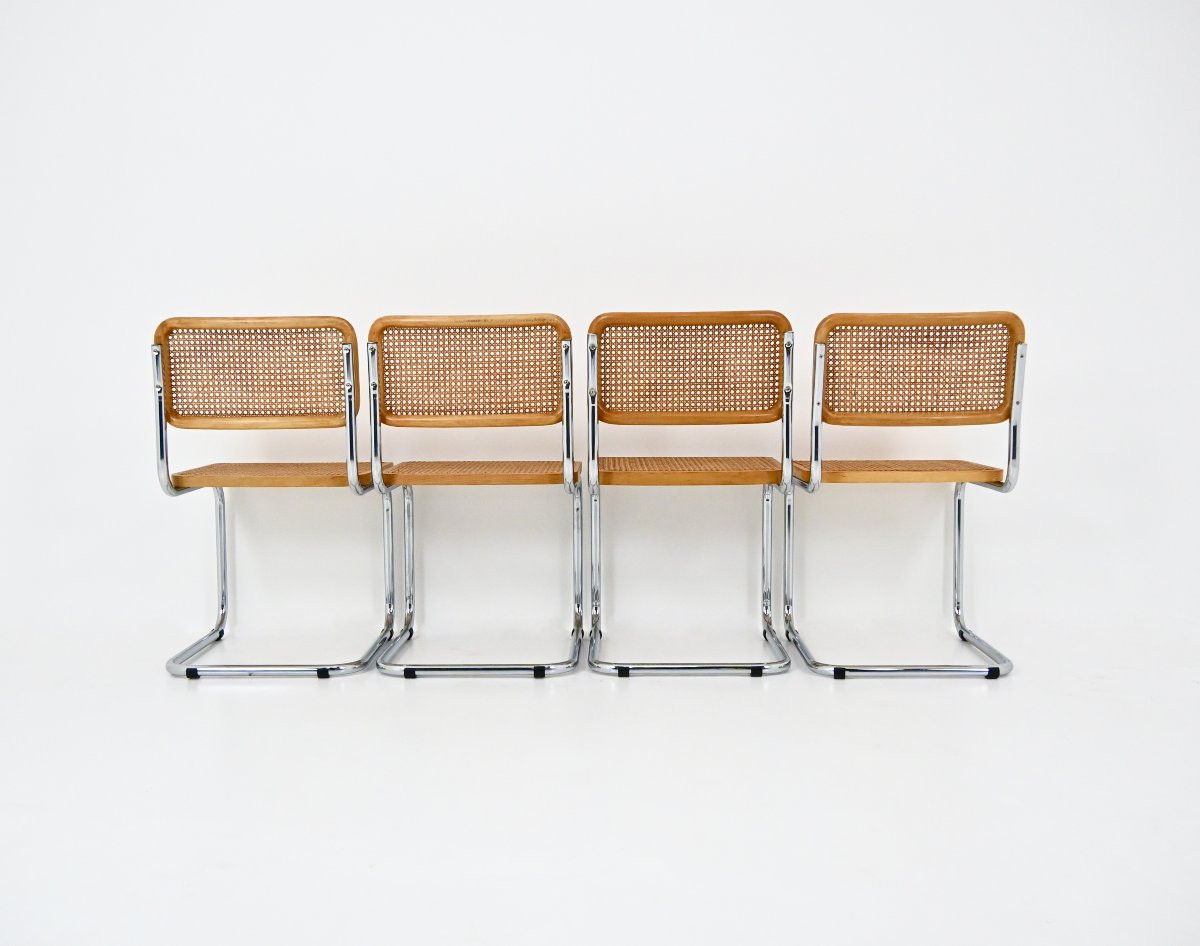 Dining Chairs Style B32 By Marcel Breuer, set of 4