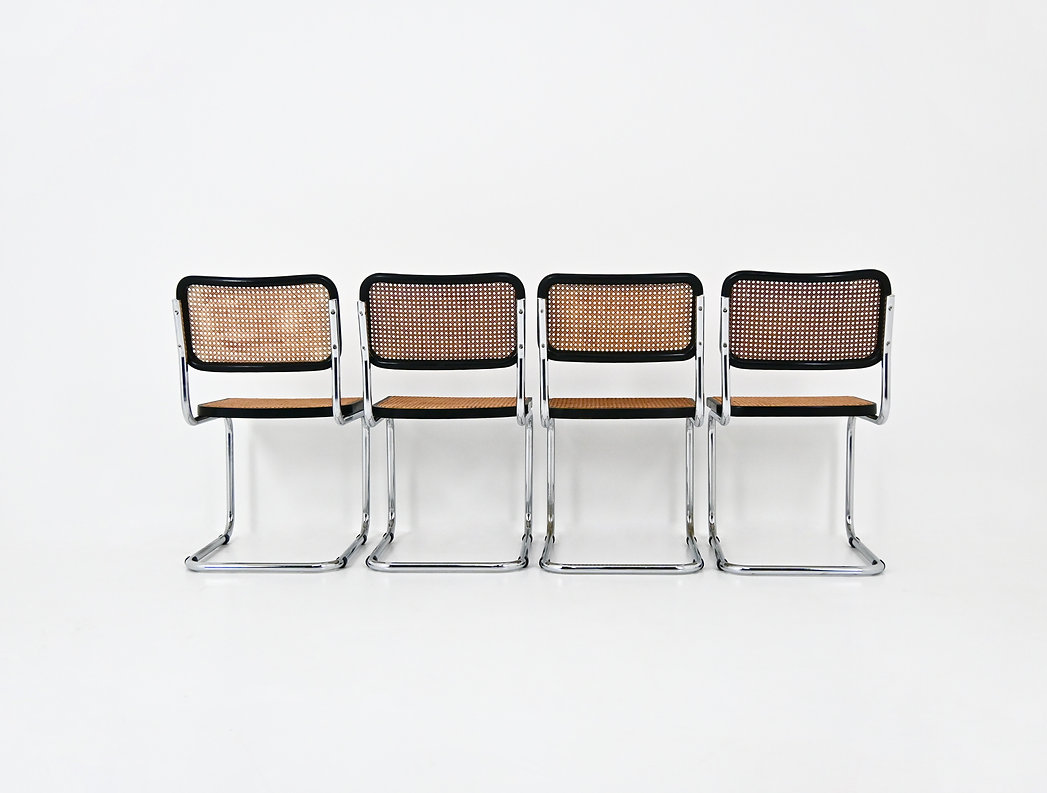 Dining Chairs Style B32 By Marcel Breuer, set of 4