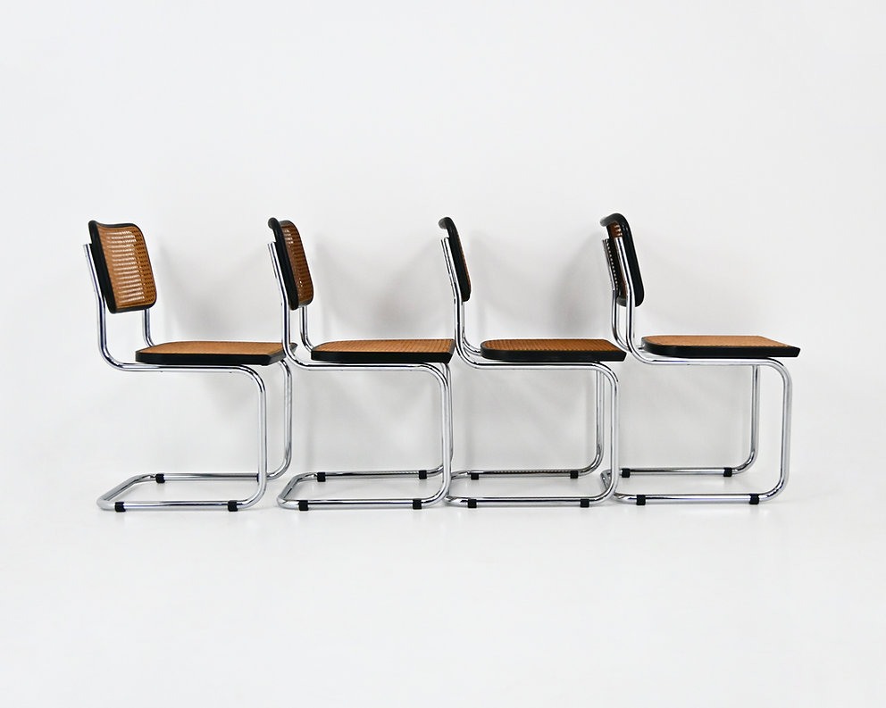 Dining Chairs Style B32 By Marcel Breuer, set of 4