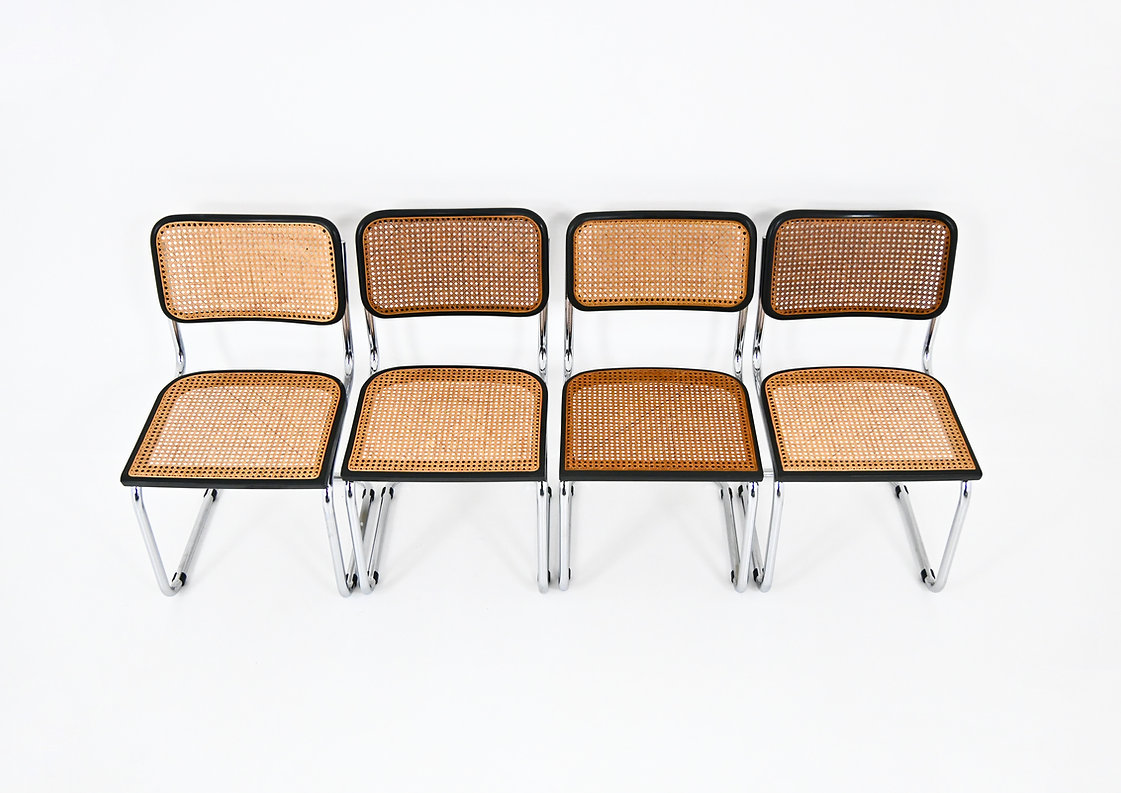 Dining Chairs Style B32 By Marcel Breuer, set of 4