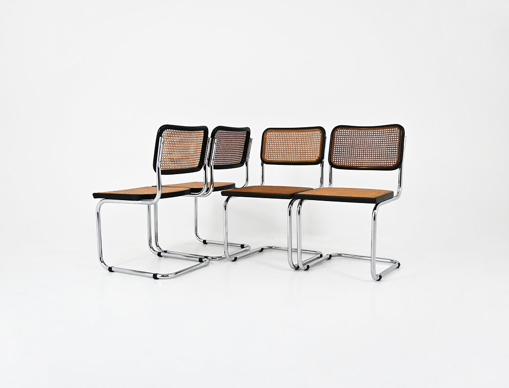 Dining Chairs Style B32 By Marcel Breuer, set of 4