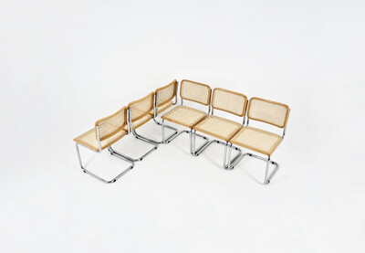Dining Chairs Style B32 By Marcel Breuer, set of 6 - 2 sets available