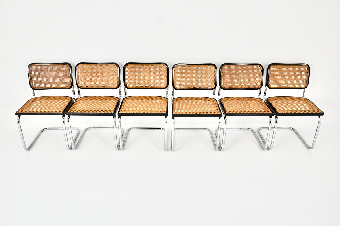 Dining Chairs Style B32 By Marcel Breuer, set of 6