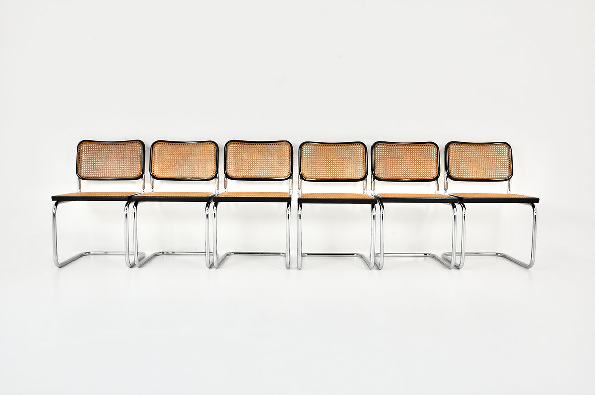 Dining Chairs Style B32 By Marcel Breuer, set of 6