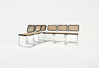 Dining Chairs Style B32 By Marcel Breuer, set of 6