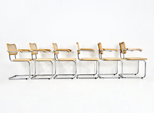 Dining Chairs Style B32 By Marcel Breuer, set of 6