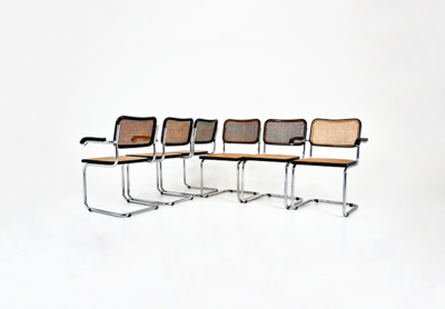 Dining Chairs Style B32 By Marcel Breuer, set of 6