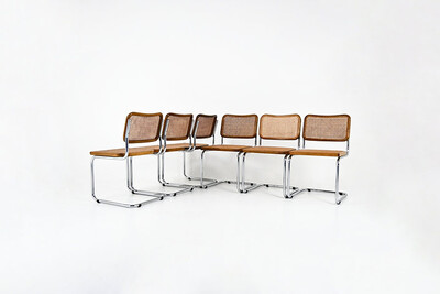 Dining Chairs Style B32 By Marcel Breuer, set of 6