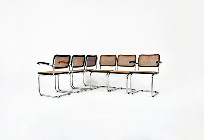 Dining Chairs Style B32 By Marcel Breuer, set of 6